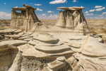 Bisti Badlands Nord, Wilderness, New Mexico, USA 02